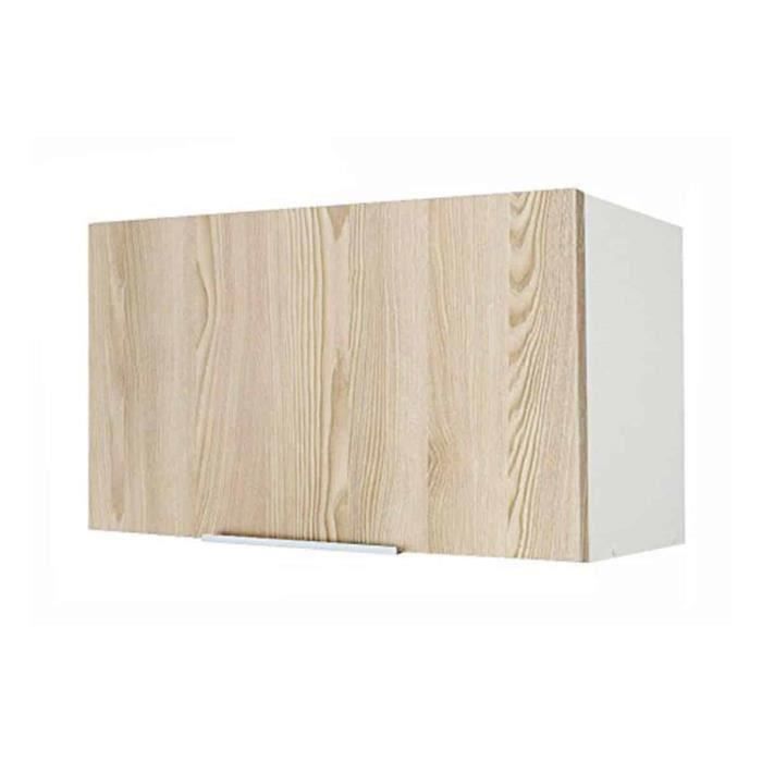 Meuble De Cuisine Haut Sur Hotte 60cm Frene Element Separe Achat Vente Elements Haut Meuble De Cuisine Haut Sur Soldes Sur Cdiscount Des Le 20 Janvier Cdiscount
