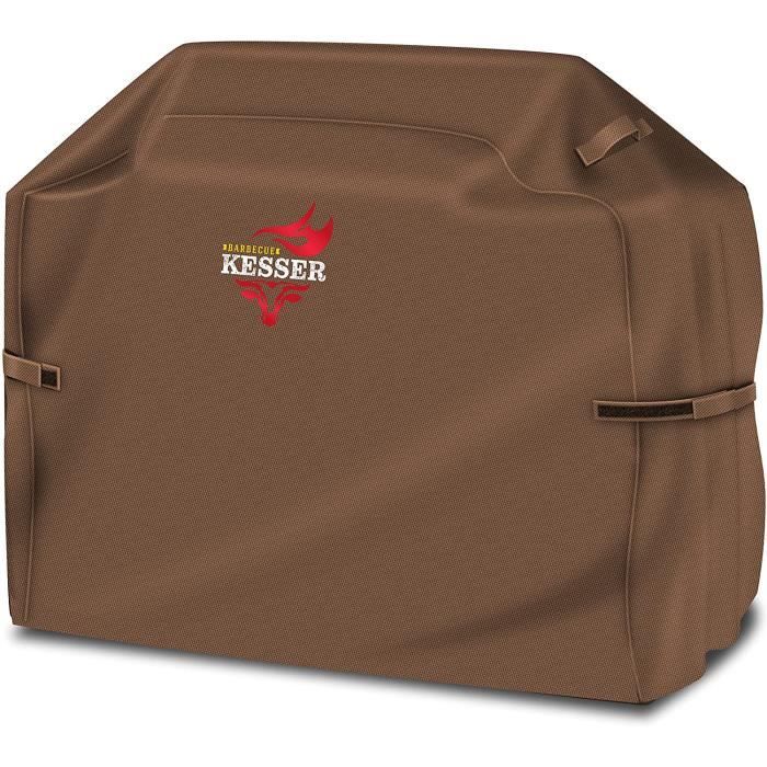 Housse De Barbecue Ronde – 50 X 46 Cm – Tissu Oxford 210D – Résistante Intempéries – Pour Barbecue Sur Pied