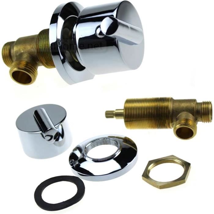 Robinet douche eau froide et chaude avec mitigeur et robinet- DISTFORM - R0020302