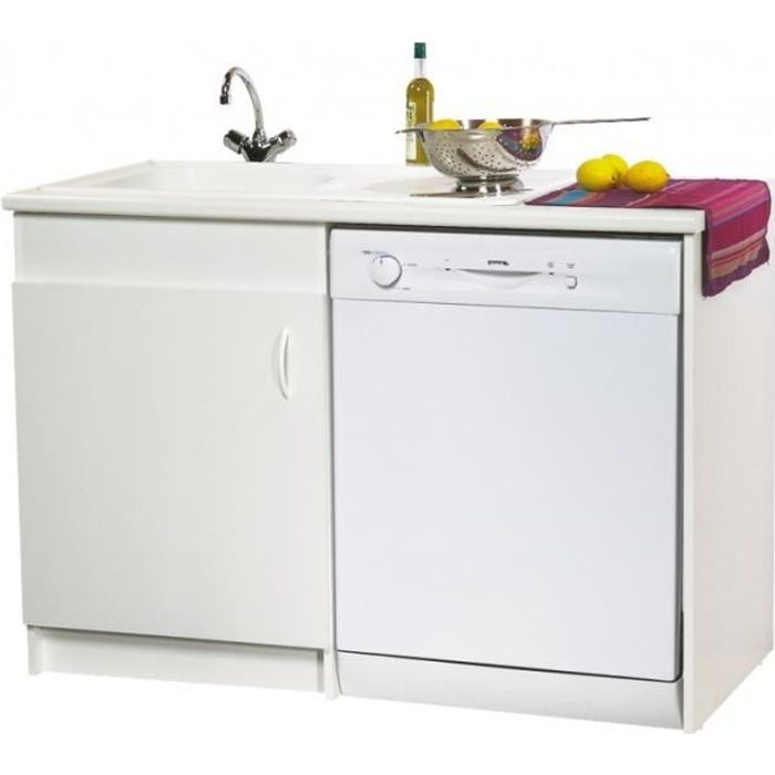 Meuble Sous Evier 1 Porte Achat Vente Pas Cher