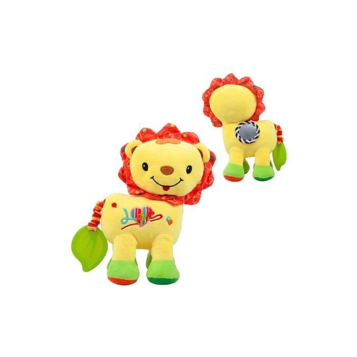 Peluche D Activites Pour Bebe Nenikos Lion 3m Nenikos Cdiscount Pret A Porter