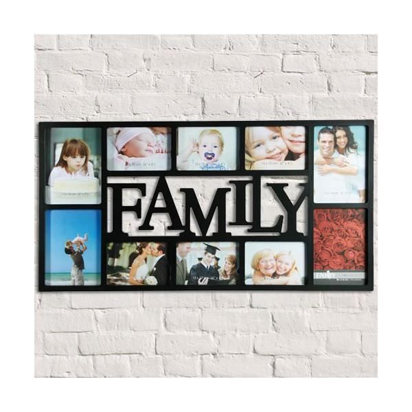 Cadre Pour 10 Photos De Famille Family Pele Mele Cadre Photos