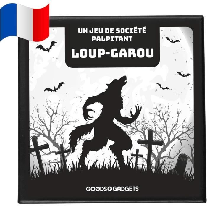 Jeu de Cartes LoupGarou Original Jeu de société de Luxe avec Extension Jeu de rôle LoupGarou
