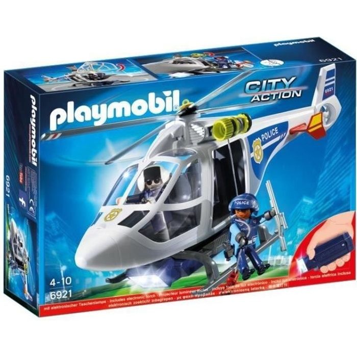 Helicoptere playmobil city action