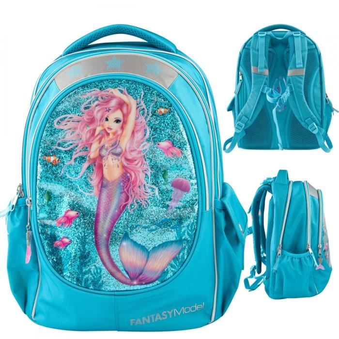 Sac a dos cartable TOPModel soft Fantasy Mermaid Cdiscount Bagagerie Maroquinerie