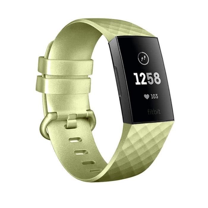Bracelet Silicone Souple Pour Fitbit Charge 5/6 - Remplacement Confortable, Neuf Avec étiquettes