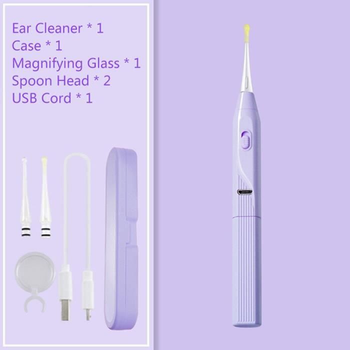 Outil de nettoyage des oreilles, cure-oreille avec lumière