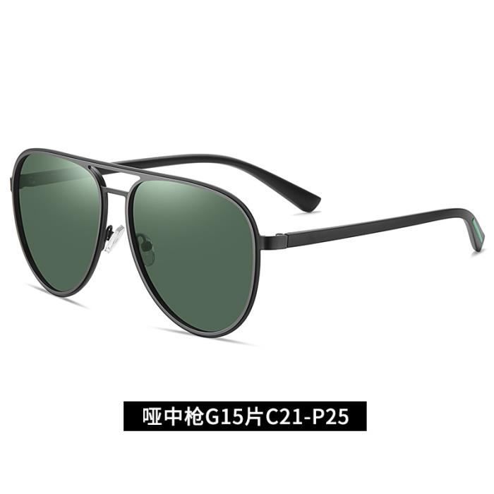2020 Fashion Lunettes de soleil en m tal Big polarisants cadre