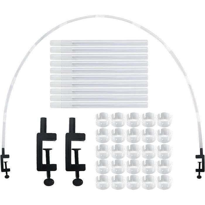 Décoration Fête Guirlandes Support Arche De Table Réglable Avec Pinces - Déco Fête Anniversaire, Noël, Mariage - Métal Décoration Fête Mariage