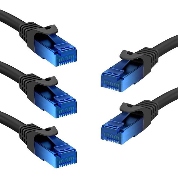 TD® Câble réseau Ethernet RJ45 30 mètres connexion LAN entre périphériques-  Connexion internet par câble de raccordement - Cdiscount Informatique