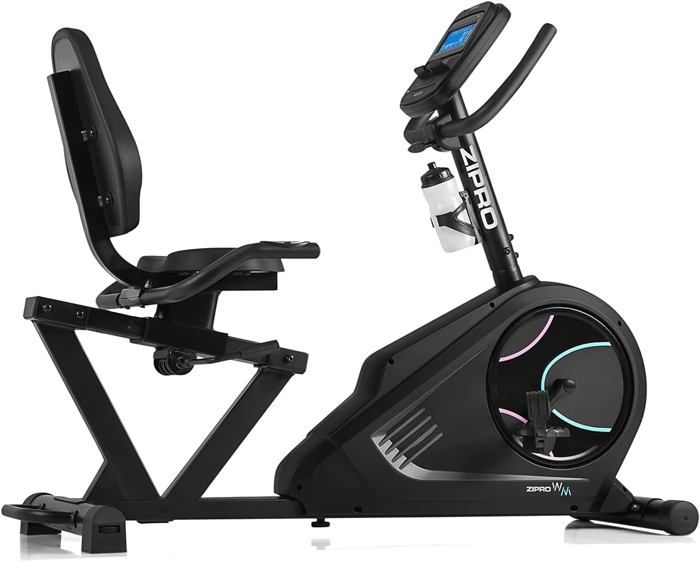Vélo dappartement - ZIPRO - Glow WM - Résistance magnétique - Connectivité Bluetooth - Confort optimal