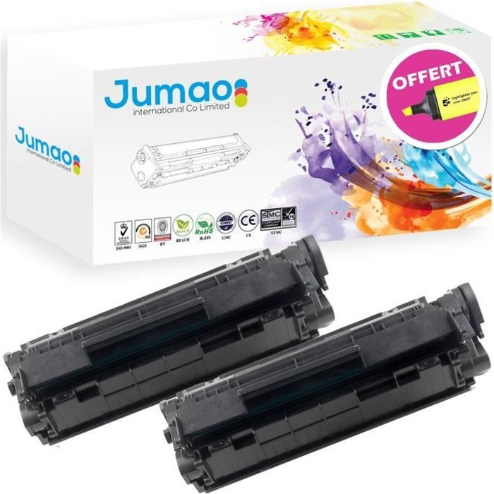 Lot de 12 cartouche jet d'encre type Jumao compatibles pour Epson