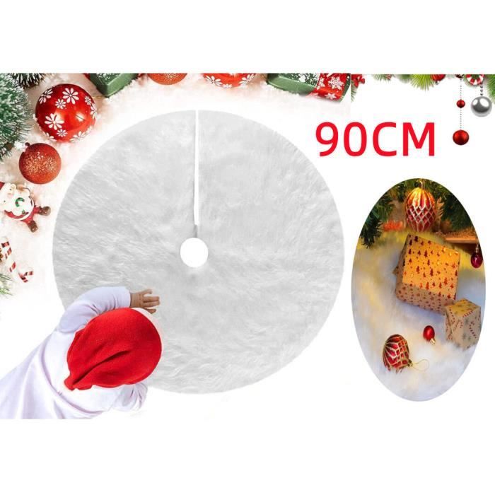 Jupe de sapin de Noël matelassée faite main, traîneau du père Noël, 42