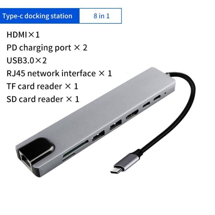 atolla Hub USB 3.0 Multiprise, Data Hub 4 Porte Ultra