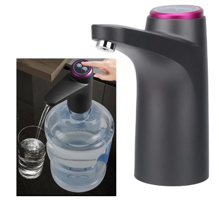Pompe à Bouteille Électrique 3 Vitesses – Distributeur D’Eau Portable Type-C – Rechargeable, Silencieuse – Camping, Bureau, Cuisine, École