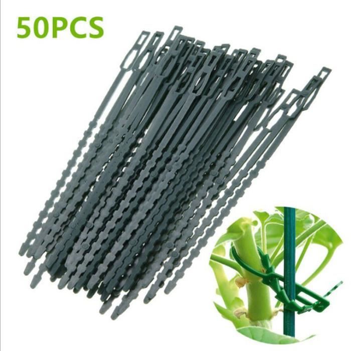 Lot De 8 Attaches De Câble Pliables En Forme De Grenouille Pour Jardin