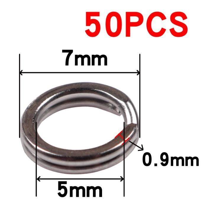 Crochet De Pêche En Acier Inoxydable, Lot De 50 Pi... – Grandado