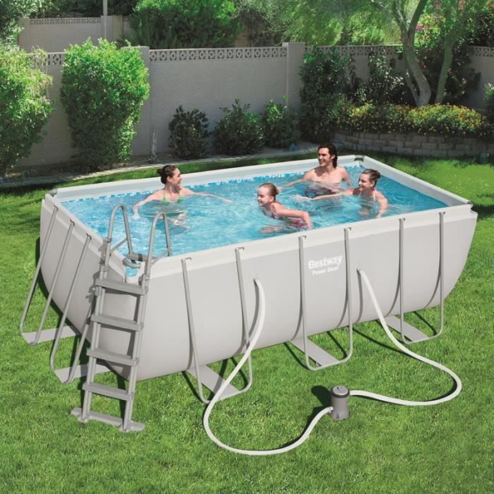 Piscine Tubulaire Bestway 4 12m X 2 01m X 1 22m Filtre Cartouche Achat Vente Piscine Bestway Piscine Tubulaire R Cdiscount