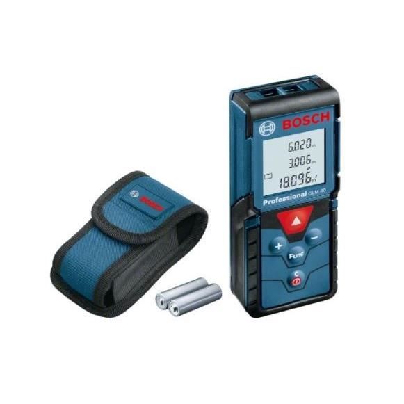 Télémètre laser Bosch Professional GLM 5025 G (laser rouge, portée: 0,15 – 40,00 m 2 piles 1,5 V LR0
