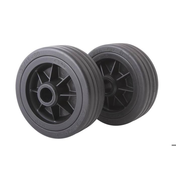Paire De Roues Fixes ø120x30mm Pour Récupérateur D'huile HU 0079BL - SA
