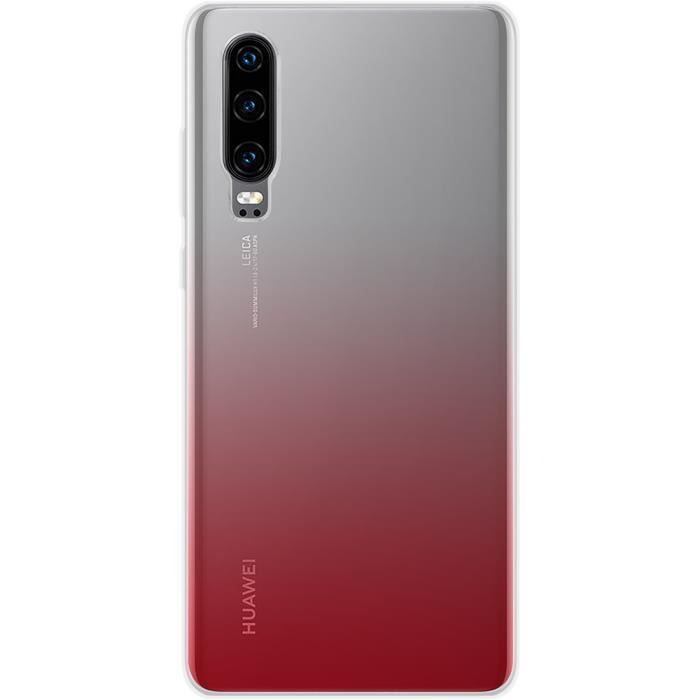 Coque souple Huawei P30 Colorblock Protection design - vue 2