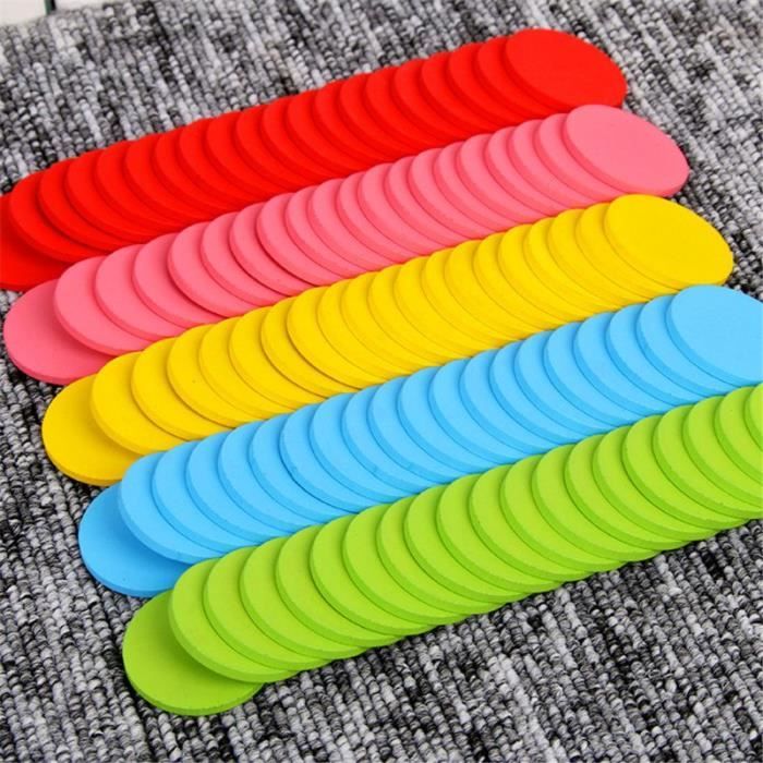 Jetons De Comptage Multicolores - 40 Pièces Avec Sac Pour Apprentissage Mathématiques Et Jeux