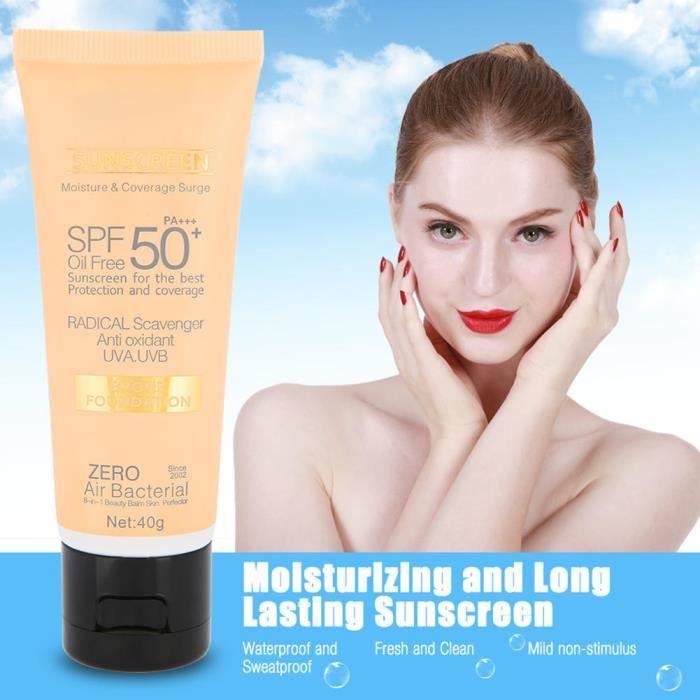 Cuque crème de protection solaire SPF50 ++ crème solaire crème solaire protection contre les radiations UV écran solaire