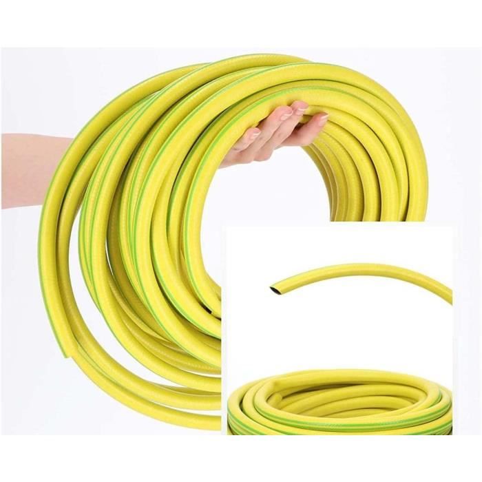 Tuyau D'arrosage CELLFAST 3 Couches 50 Mètres - 3/4 Pouces, Flexible, Résistant Aux UV Et Sans Phtalates - Qualité Supérieure