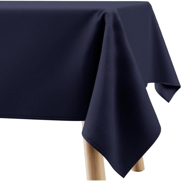 Filumi Nappe Rectangle 110x200 Cm Bleu Marine Rembourrée - Motif Zigzag Verte Intérieur Extérieur