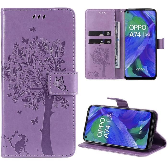 Coque Pour OPPO A5 / A9 2020 – Motif Chevron Léopard – Noire – Taperso