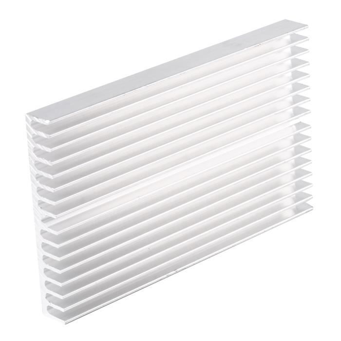 Dissipateur Thermique Aluminium 60x45x25mm - Radiateur Module Chauffage Haute Puissance - Refroidissement Électronique - 2