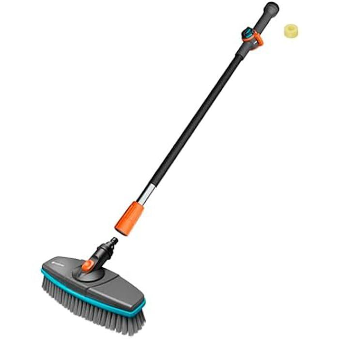 Gardena Cleansystem Kit de Lavage avec Manche de 90 cm et Brosse à Manche Souple : kit Pratique idéal pour Le Nettoyage Humide - vue 8