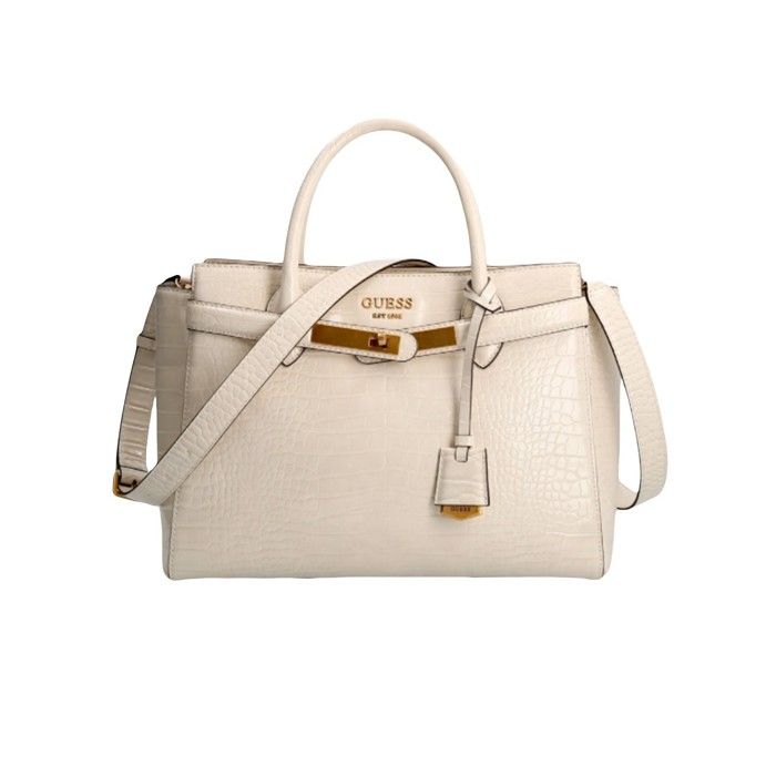 Sacs a main Guess Original vintage logo gold Beige Femme Cdiscount Bagagerie Maroquinerie
