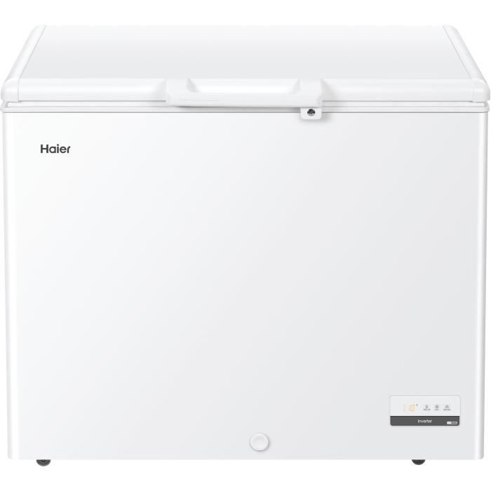 Congélateur coffre - HAIER - Series 5 HCE301E - Classe E - 300 L - 89,5 x 111 x 62 cm - Blanc