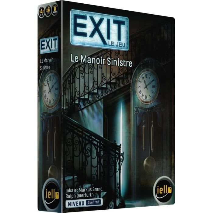 Iello Exit: Il Parco Dell'Orrore - Gioco Da Tavolo Escape Room, Gioco Di Avventura E Enigmi Per Famiglie E Amici