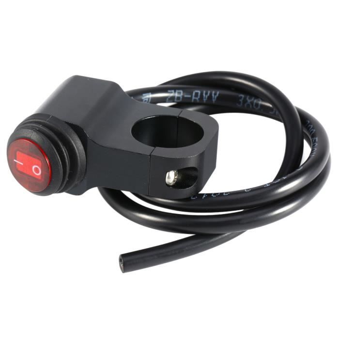 MAD Interrupteur à bascule de bateau de voiture 12V 30A 3P SPST marche MAD Interrupteur à bascule de bateau de voiture 12V 30A 3P SPST marche