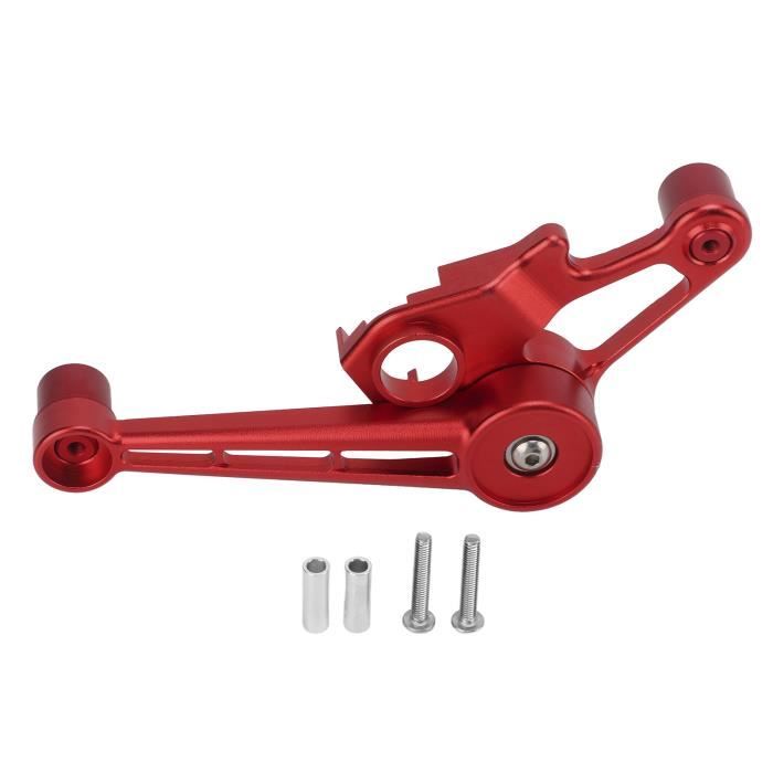Tendeur De Chaîne Pour Vélo Single Speed Ou BMX - Boulon De Réglage En Alliage D'Aluminium Rouge - 9