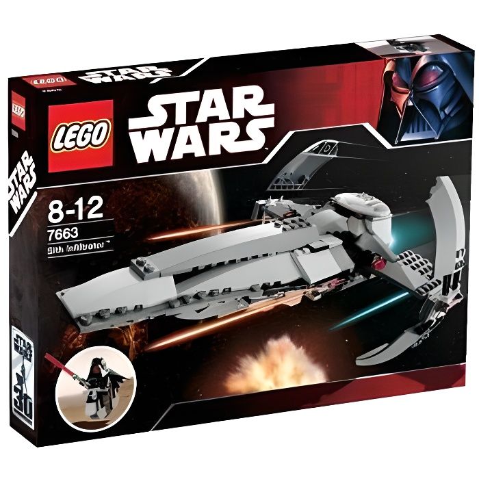 Jeu de construction - LEGO - Sith Infiltrator (réf. 7663) - Licence Star Wars - 310 pièces - 2007
