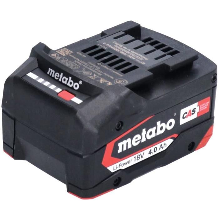 Metabo BATTERIE LI-POWER 18 V - 4,0 AH (625027000)