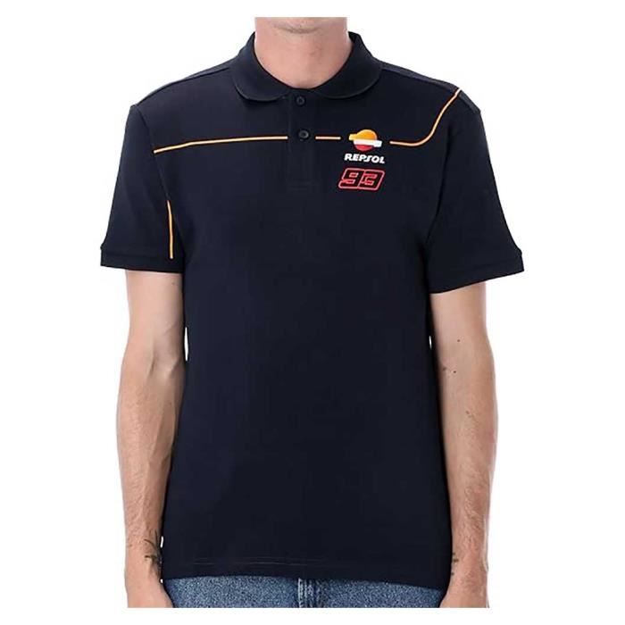 Générique Honda Repsol Marc Marquez 93 Moto GP Panel Bleu T-Shirt Générique Honda Repsol Marc Marquez 93 Moto GP Panel Bleu T-Shirt