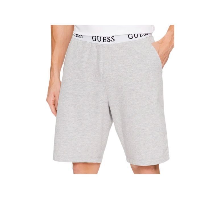 Short - Guess - Homme - active - Gris - Coton