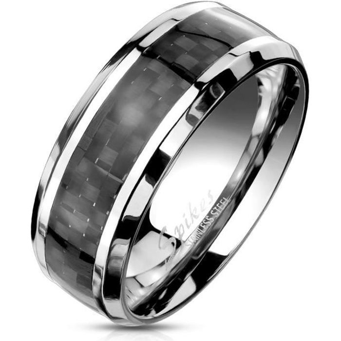 Anneau hotsell homme acier