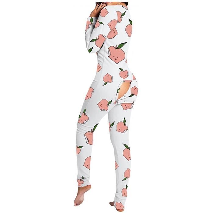 Combinaison pyjama shop femme pas cher