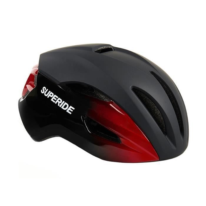 Casque De Vélo Réglable Julyue - Ultraléger, Doublure Amovible, Pour Homme Et Femme (Noir)