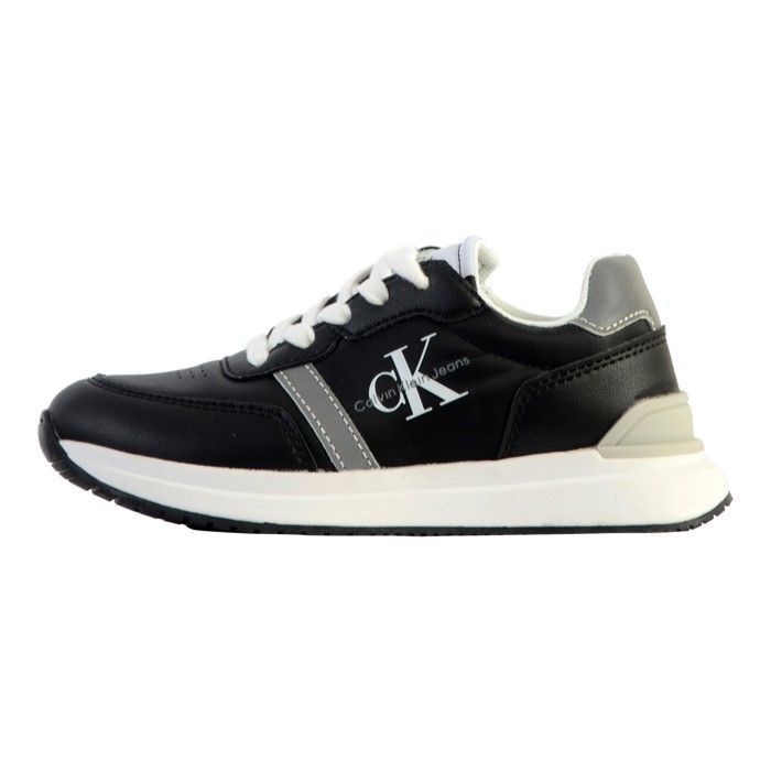Calvin Klein Basket à Lacets  Calvin Klein Jeans Low Cut Lace-Up - Noir/Gris