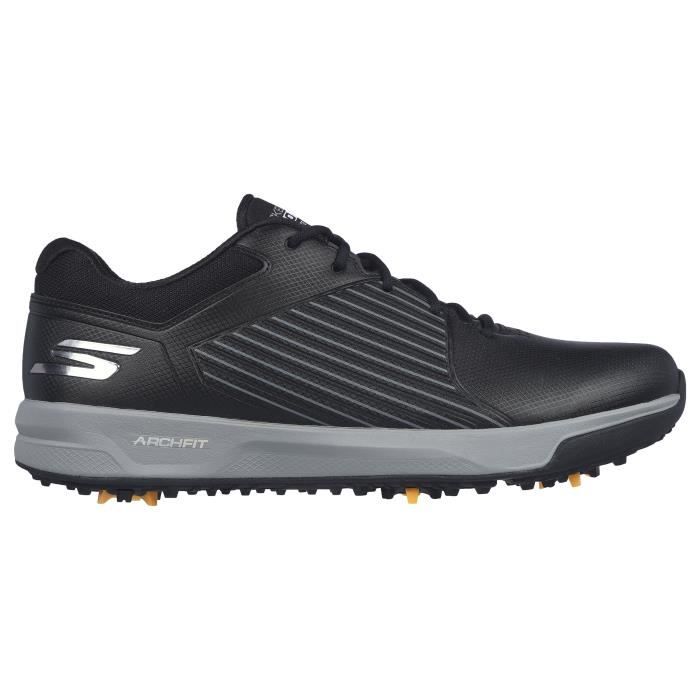 chaussures de golf de golf sans crampons skechers go golf elite vortex - black/grey - 43