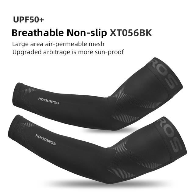Jambières UV MiOYOOW - Protection Solaire UPF50+ - Soie Glacée - Séchage Rapide - Cyclisme, Sport