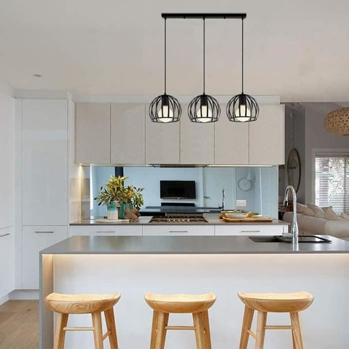 Suspension Triple Luminaire Cuisine