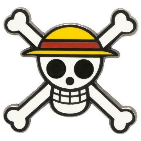 Pins - ONEPIECE - Tête De Mort - Luffy - Multicolore - Unisexe - Métal