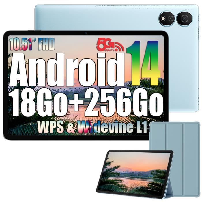Tablette Tactile – Oscal – Pad 80 – 10.51 FHD – Android 14 – 256 Go de Stockage – 8200mAh